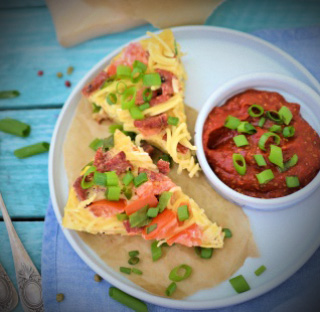 frittata z&nbsp;makaronem